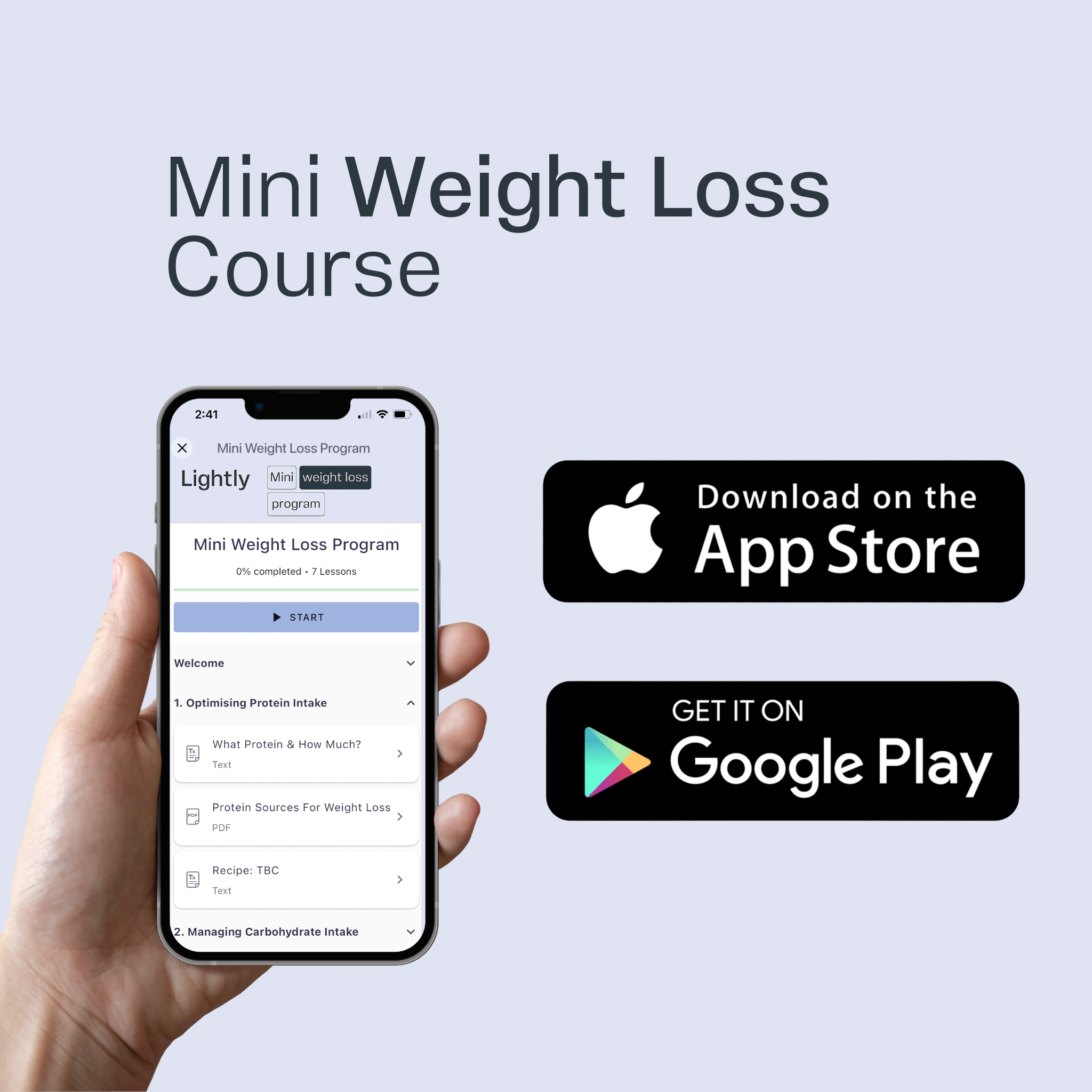 Mini Weight Loss Course