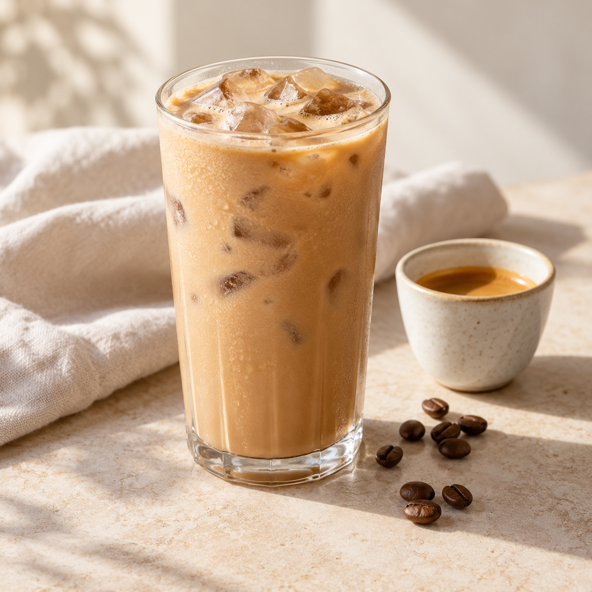 Salted Caramel Iced Coffee Shake