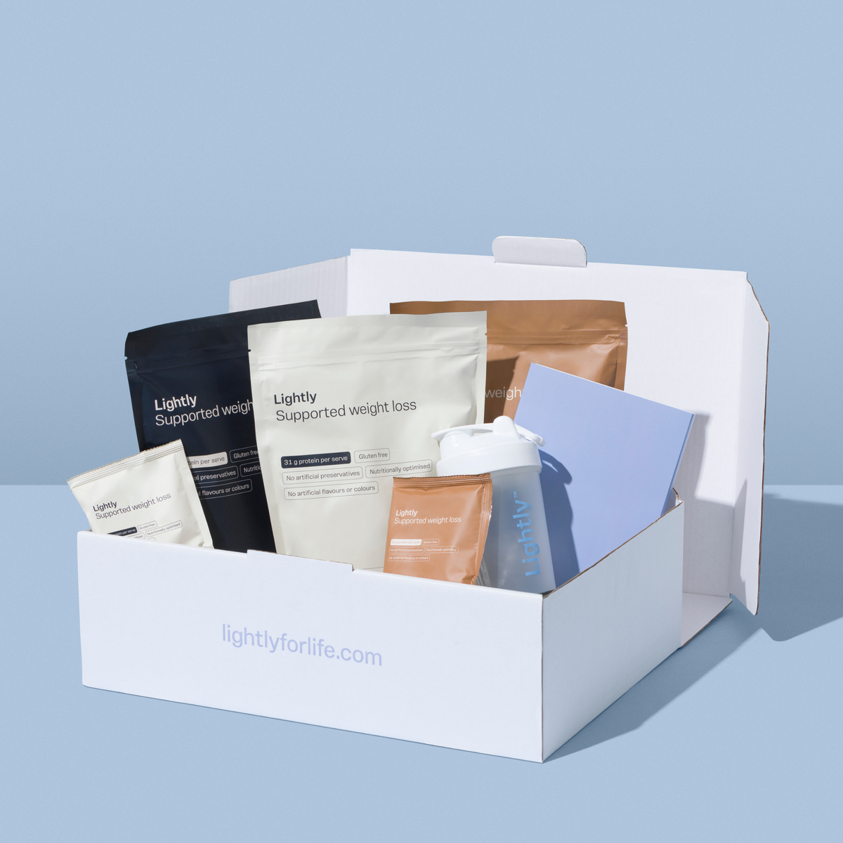 The Lightly 3 Week Metabolic Reboot program box